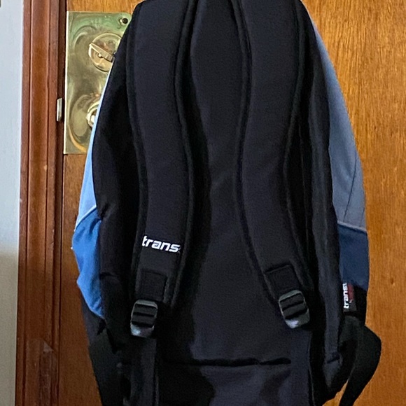 Unisex blue backpack - Picture 2 of 5
